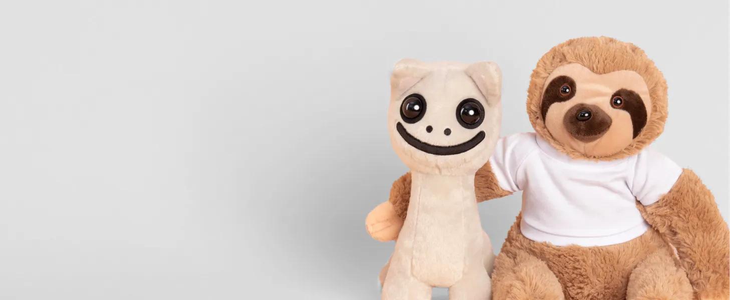 An example of plushies able to be created on Fourthwall