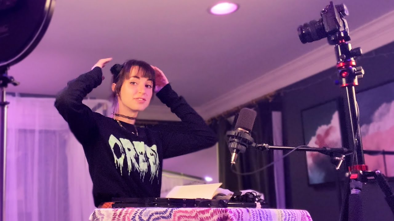 How Does Gibi ASMR Make Videos? FULL Behind-The-Scenes | Edward  Scissorhands Start to Finish!