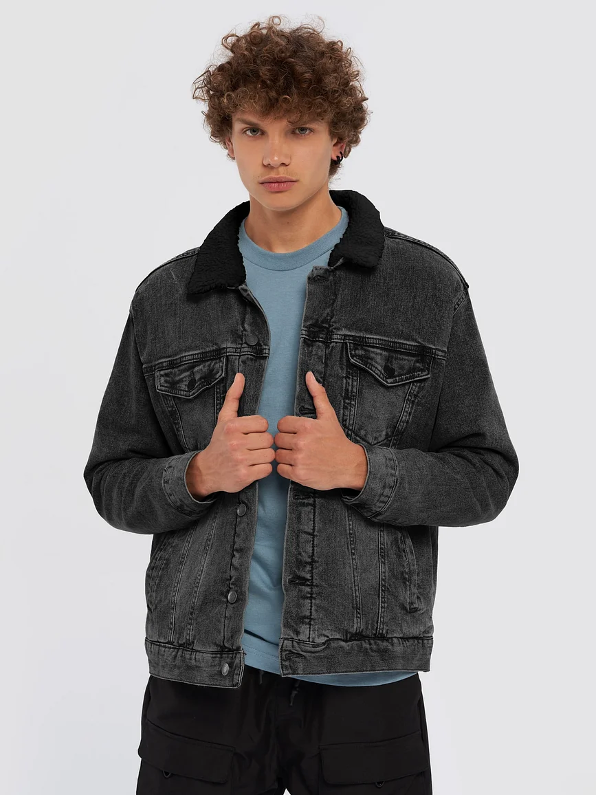 Threadfast Apparel Unisex Sherpa Denim Jacket
